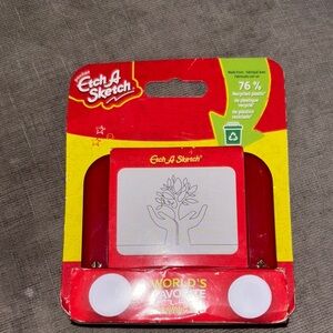 Etch A Sketch Red Drawing Toy mini